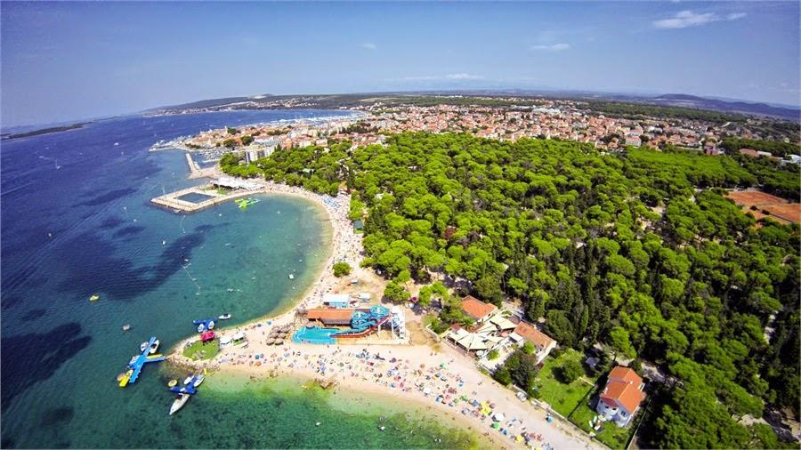 Blue City Apartment'S Repic Biograd Na Moru Buitenkant foto